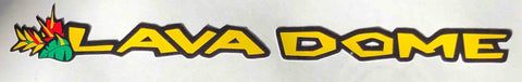 Kona Lava Dome top tube decal