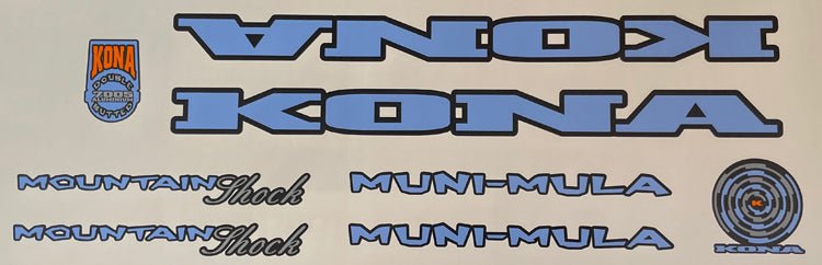 Kona Muni - Mula set - H Lloyd Cycles