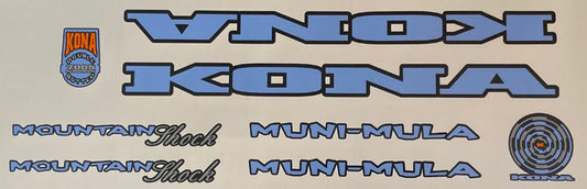 Kona Muni - Mula set - H Lloyd Cycles