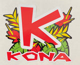 Kona Head Badge