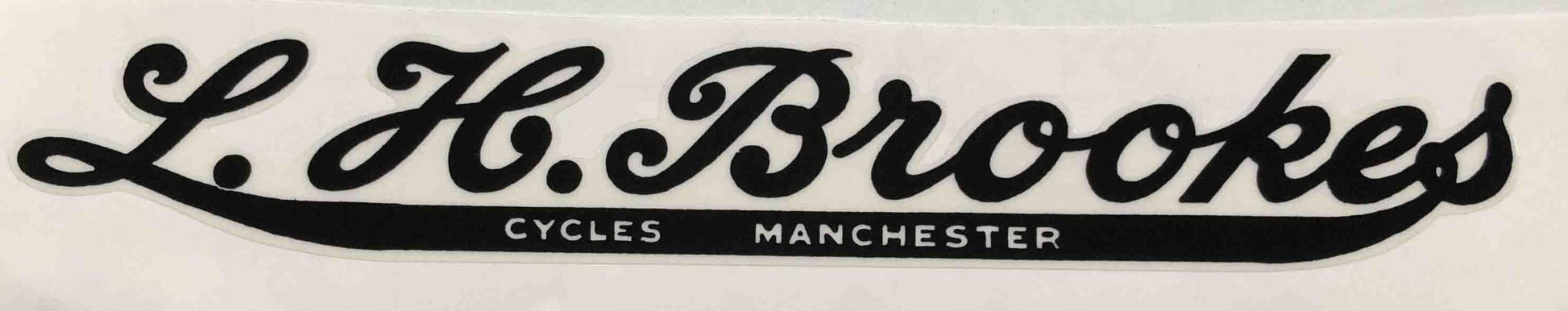 L H Brookes, Manchester Downtube decal - H Lloyd Cycles