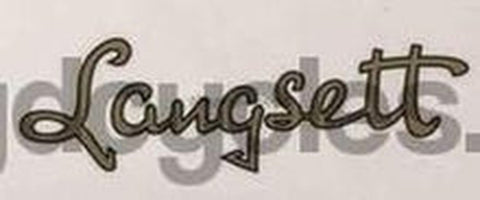 Langsett Downtube decal