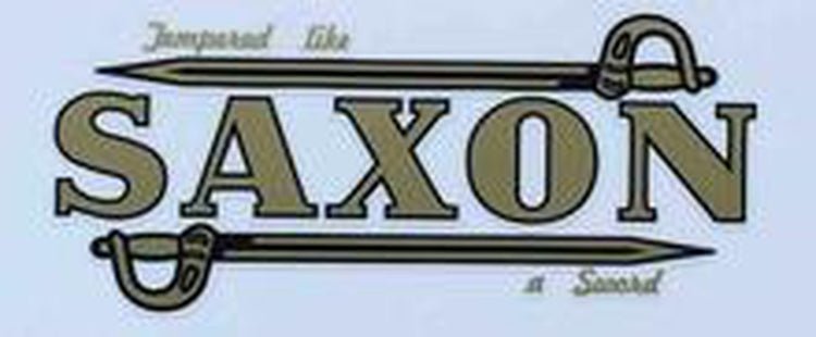 Large Saxon DT Decal - H Lloyd Cycles