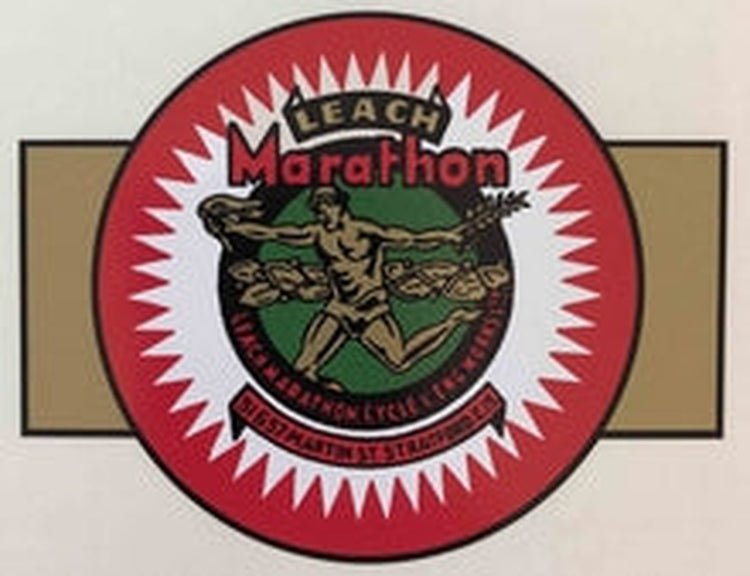Leach Marathon Seat Tube Decal - H Lloyd Cycles
