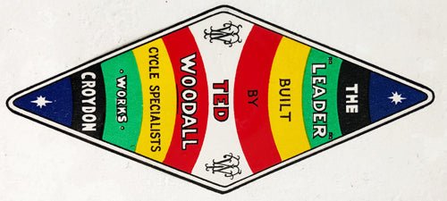 Leader Seat/Head tube decal - H Lloyd Cycles