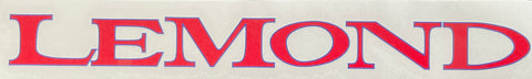 Lemond decal
