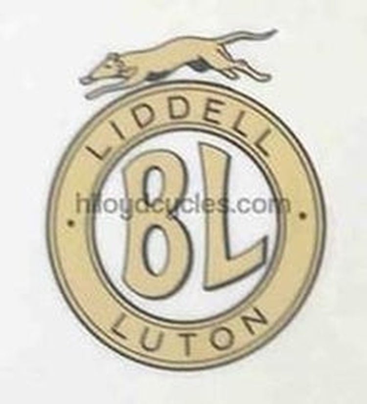 Liddell Greyhound Head Decal - H Lloyd Cycles