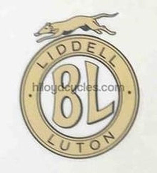 Liddell Greyhound Head Decal - H Lloyd Cycles