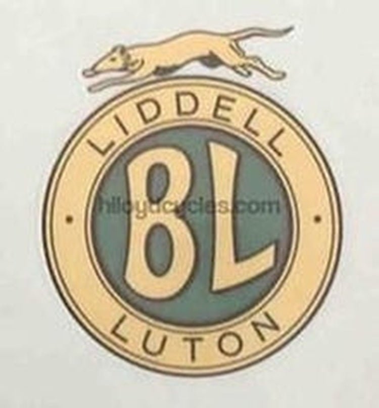 Liddell Greyhound Head Decal - H Lloyd Cycles