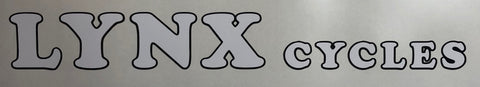 Lynx downtube decal