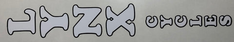 Lynx Seat tube decal