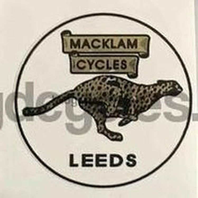 MACKLAM head/seat crest. - H Lloyd Cycles