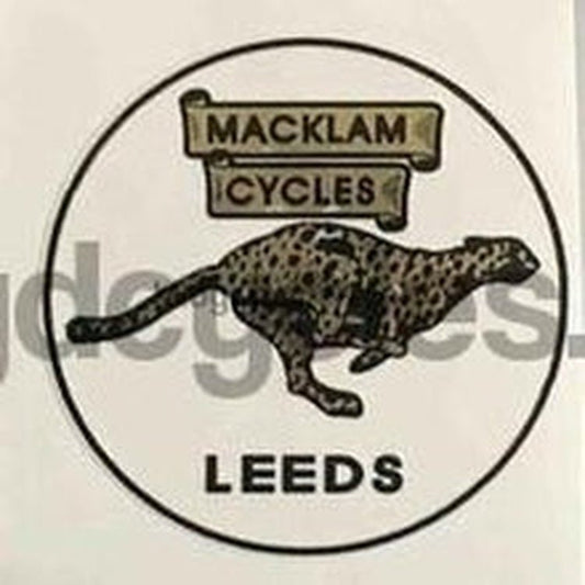 MACKLAM head/seat crest. - H Lloyd Cycles