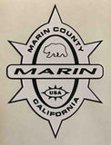 MARIN head/seat decal.