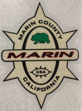 MARIN head/seat decal.