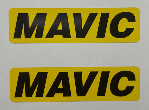 Mavic rim decals