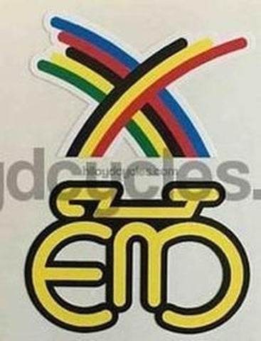 MERCKX. Eddie Merckx older style head/seat transfer (taken from 1982 frame) .