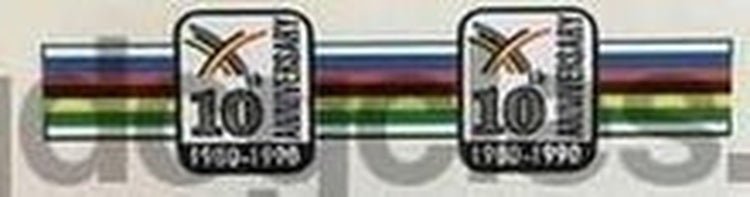 MERCKX. Eddie Merckx seat tube bands 10th Anniversary. - H Lloyd Cycles