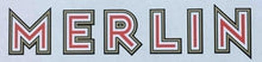 MERLIN (London) downtube decal. - H Lloyd Cycles