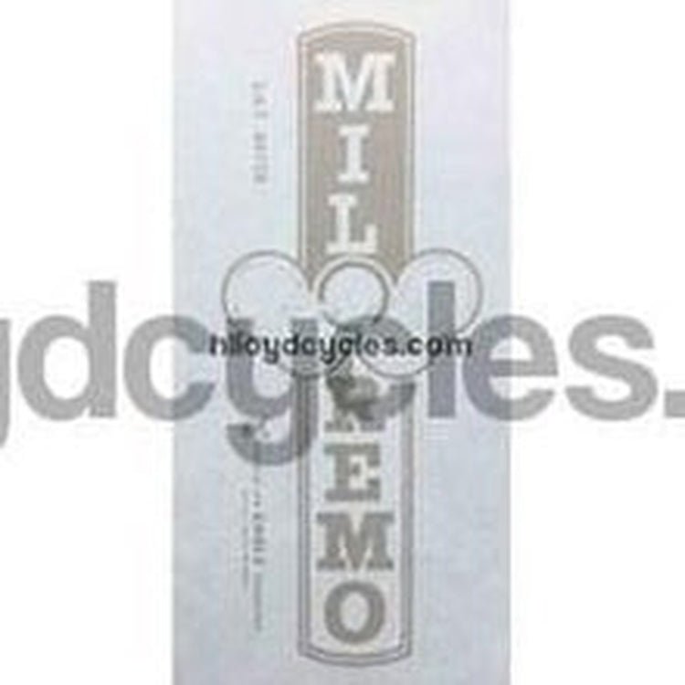 MILREMO vertical with rainbow rings in centre. - H Lloyd Cycles