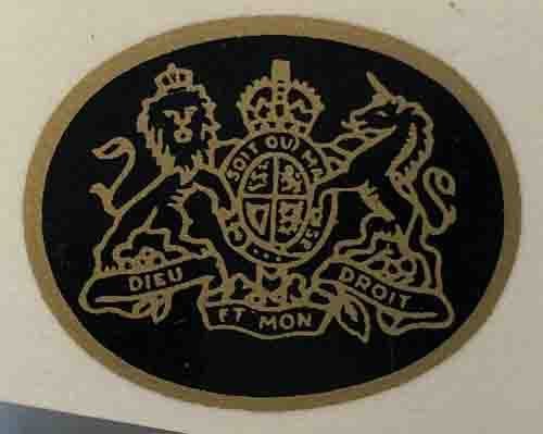 Miscellaneous Gold/black "coat of arms" - looks good on anything !! - H Lloyd Cycles