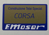 F Moser frame decals