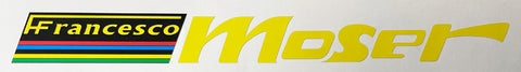 Moser Downtube decal