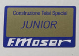 F Moser frame decals