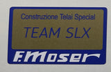 F Moser frame decals