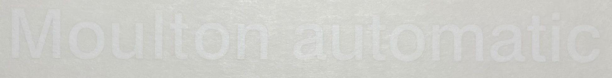 Moulton automatic downtube decal - H Lloyd Cycles