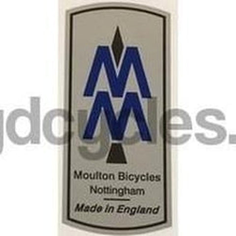 MOULTON head tube decal. Nottingham