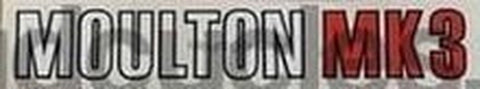 MOULTON MARK 3 in correct type face.