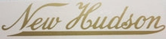 NEW HUDSON Gold script - H Lloyd Cycles