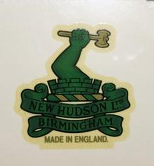 NEW HUDSON Head/seat badge. - H Lloyd Cycles