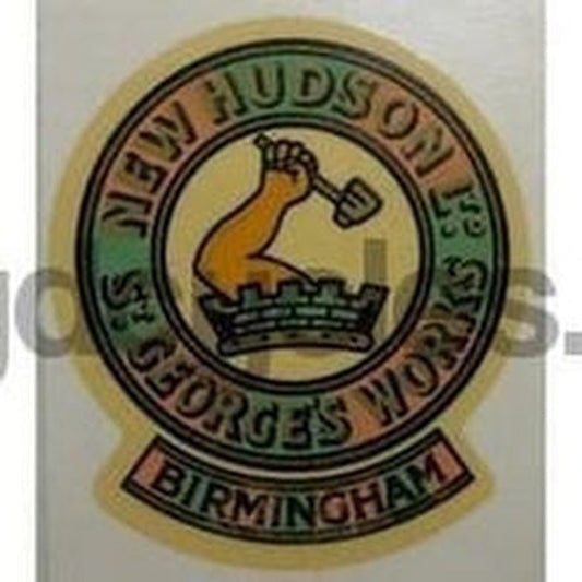 NEW HUDSON Head/seat badge - H Lloyd Cycles