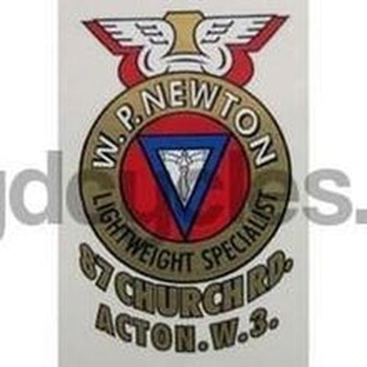 NEWTON. W.P. Newton (Acton) head/seat transfer. - H Lloyd Cycles