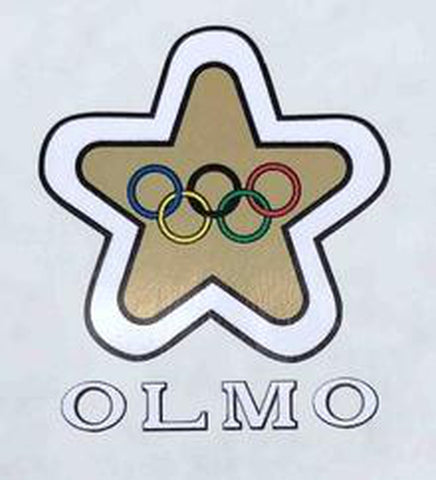 OLMO Head decal.