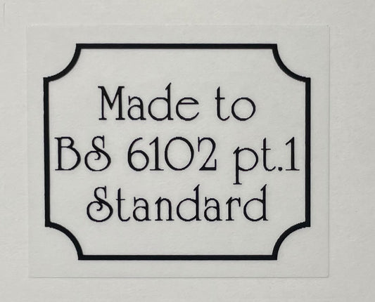Orange BS Standard decal - H Lloyd Cycles