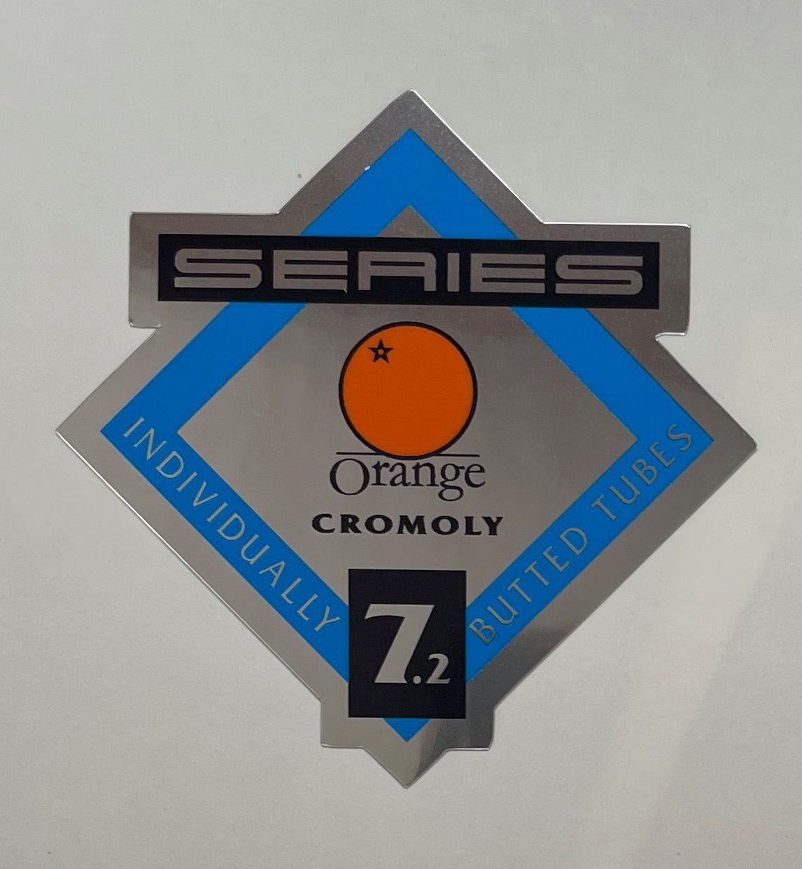 Orange Frame decal - H Lloyd Cycles