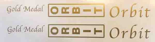 Orbit Gold medal set - H Lloyd Cycles