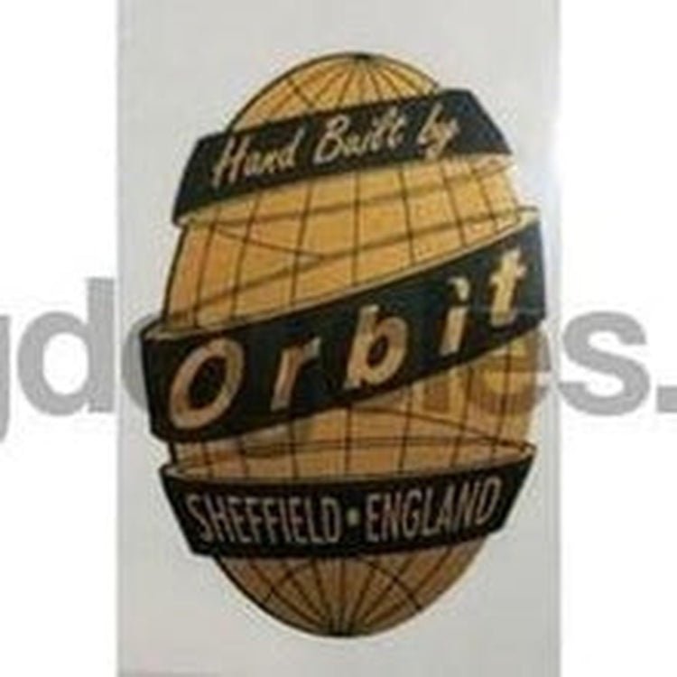ORBIT head decal. - H Lloyd Cycles