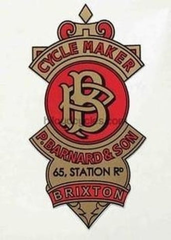 P Barnard Head Decal