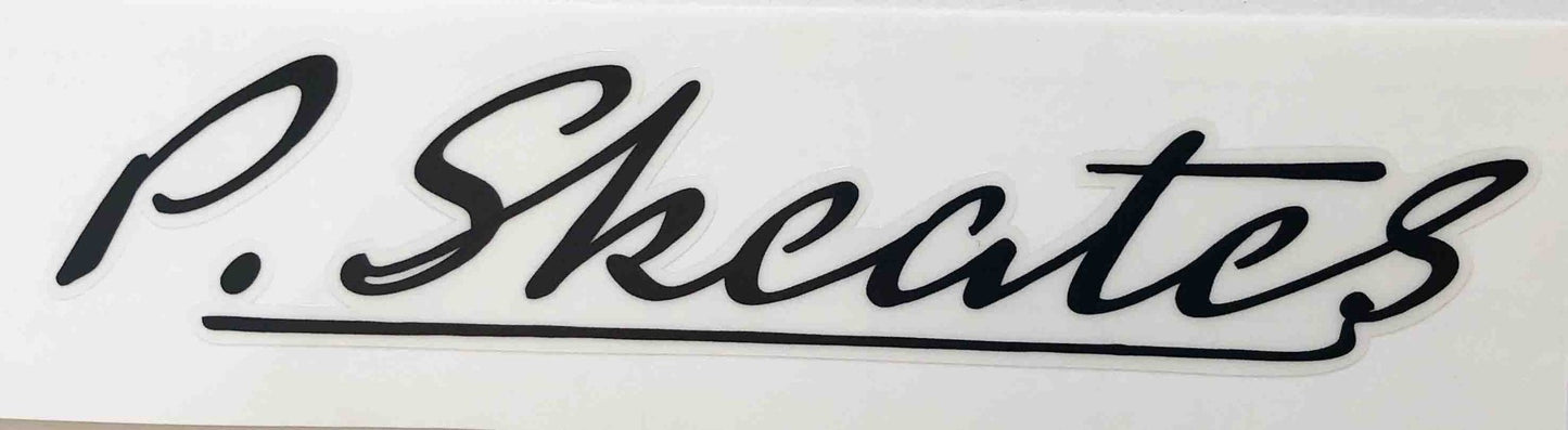 P Skeates Downtube decal - H Lloyd Cycles