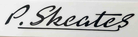 P Skeates Downtube decal - H Lloyd Cycles