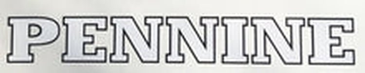 PENNINE downtube decal. - H Lloyd Cycles