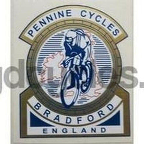 PENNINE head/seat tube decal.