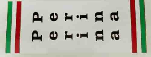 Perina seat tube panel - H Lloyd Cycles