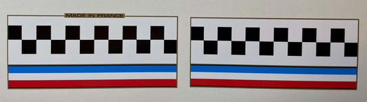 Peugeot chequered bands - H Lloyd Cycles