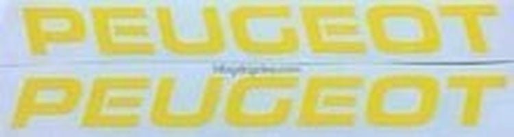 Peugeot Course Downtube Decal - H Lloyd Cycles