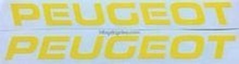 Peugeot Course Downtube Decal